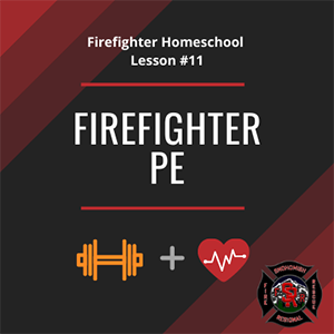 This is the lesson logo for Firefighter PE.